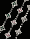 Chain clover bracelet